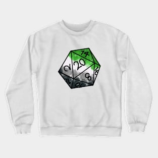 Pride Dice - Aromantic Crewneck Sweatshirt